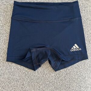 Adidas Women's Dark Blue Athletic Shorts